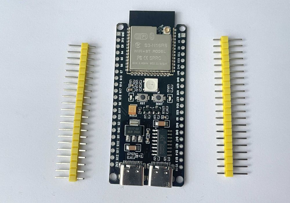 Moduł ESP32-S3 DevKitC-1 WROOM-1 N16R8 16MB flash WiFi bluetooth usb-c antena