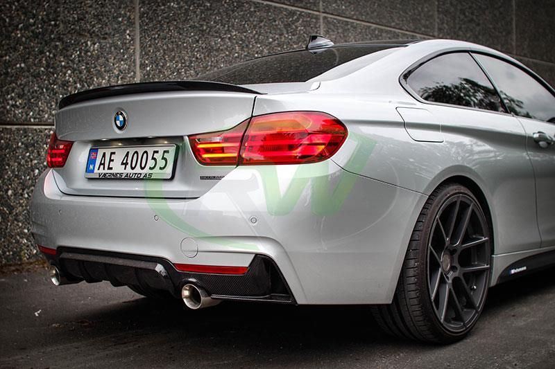 LIP SPOILER AILERON Pala Aba BMW SÉRIE 4 COUPE F32 F82 M4 MPERFORMANCE