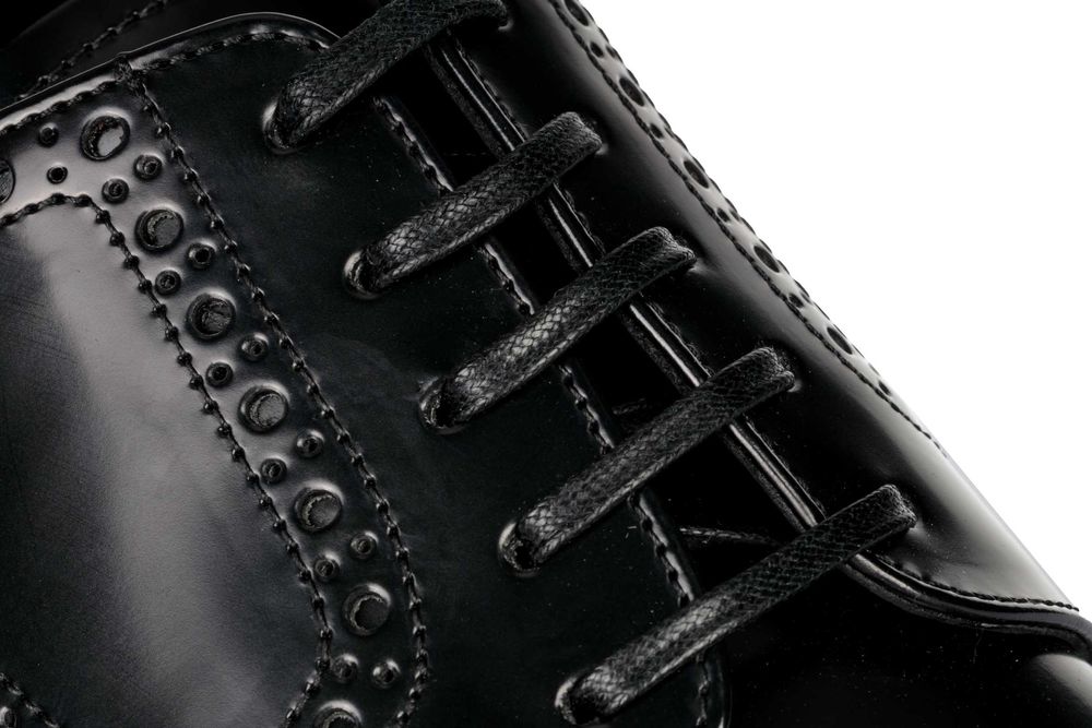 DOLCE&GABBANA skórzane męskie buty DERBY PELLE ITALY -60%%%