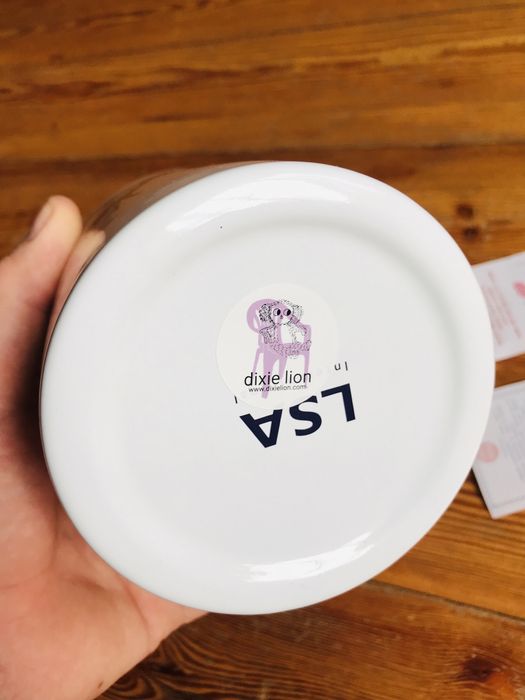 Kanka ozdobna wiejska DIXIE LION sarny 1L