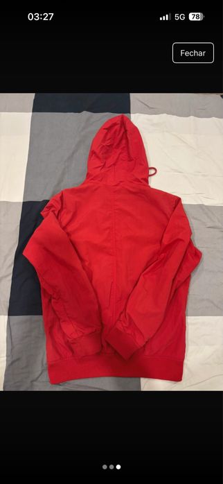 Casaco Pull&Bear original, cor vermelha