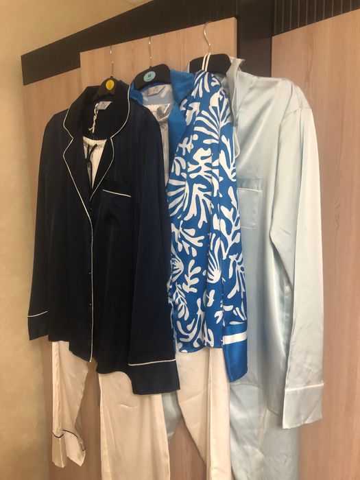 Жіночі домашні костюми PRIMARK/ Атлас- сатин. Нові. Всі заміри в описі