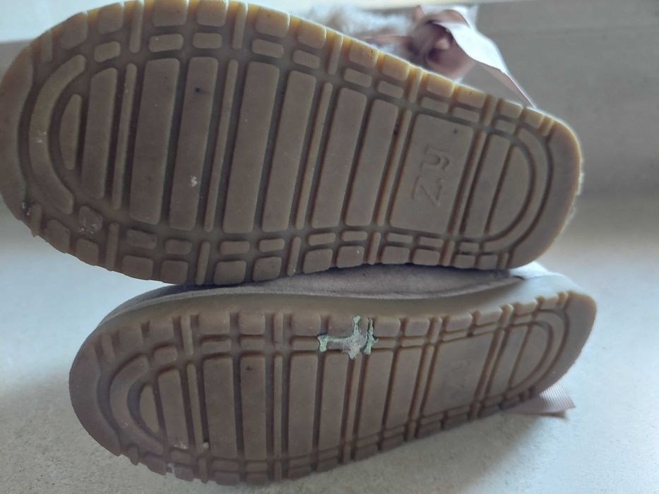 Botas de menina com pêlo