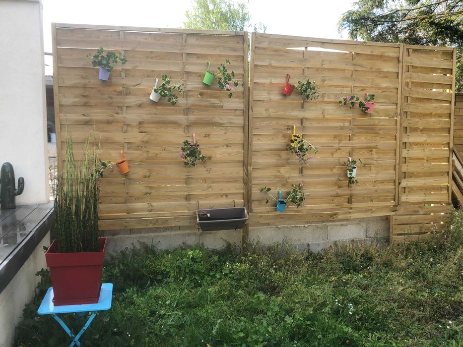 Doniczki na kwiaty 10 sztuk do ogrodu na taras balkon kolorowe GRATIS