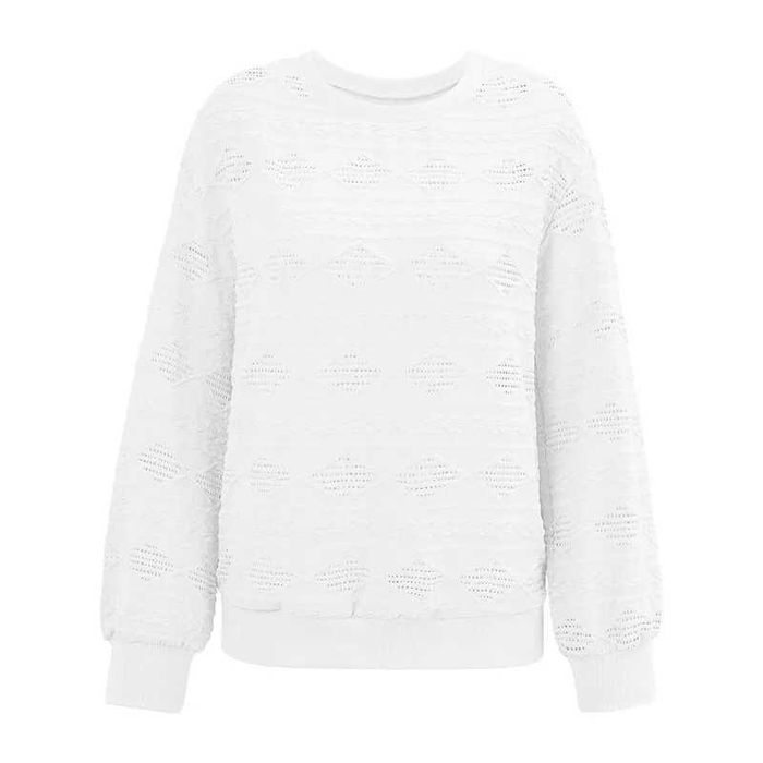 Nowa bluzka / bluza / sweter / top / pulower / biała / M !2228!