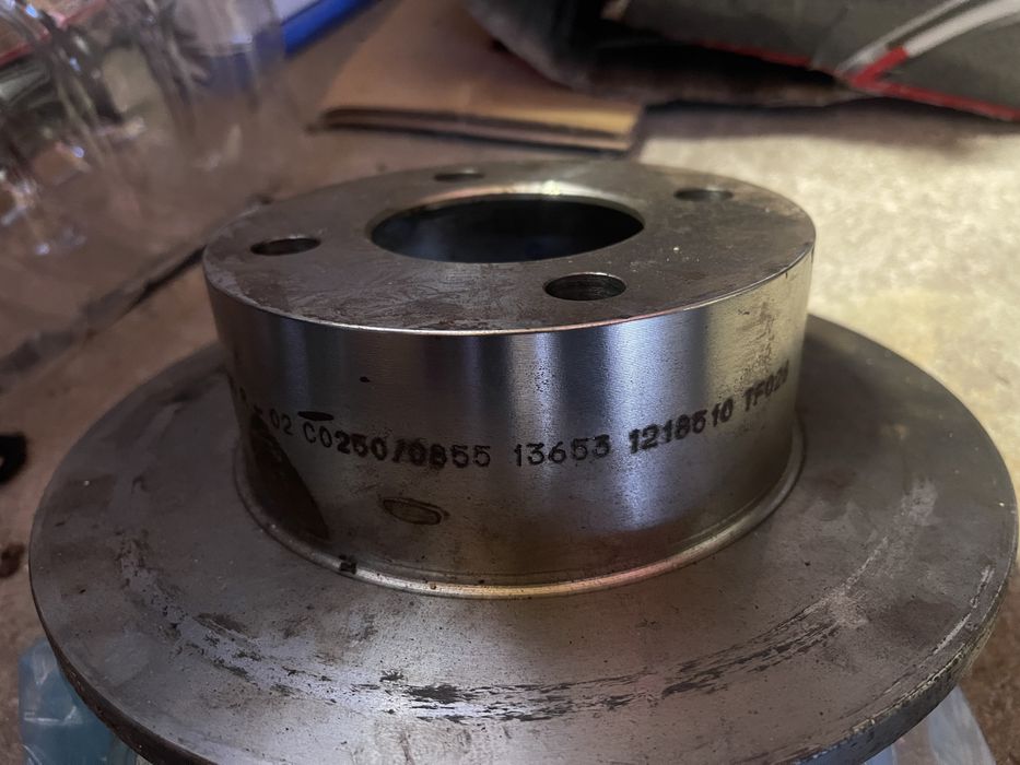 Audi 100 c3 гальмівні диски НОВІ