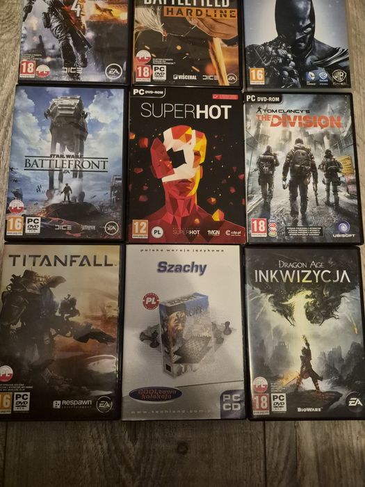 Zestaw gier PC dla kolekcjonera