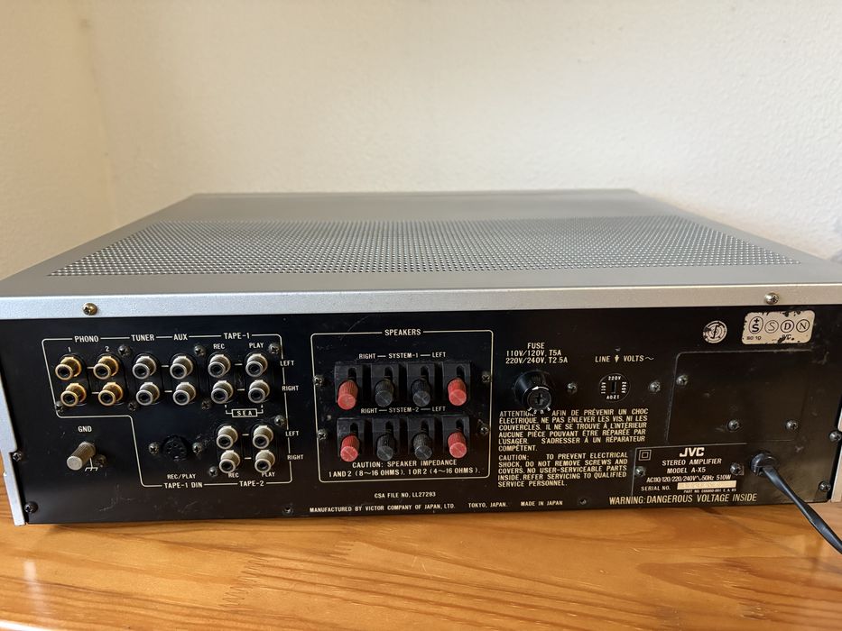 Amplificador JVC A-X5