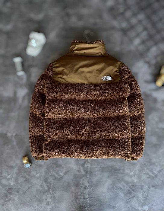 Плюшева стильна тепла куртка пуховик зима підліткова чоловіча