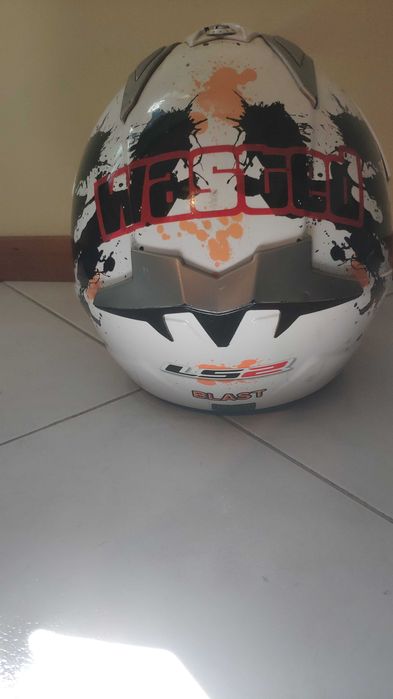 Capacete moto usado