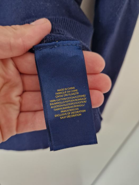 Polo Ralph Lauren bawełniany sweter XL