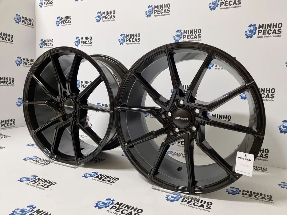Jantes Veemann (V-FS52) em 19 (5x112) Preto Brilho