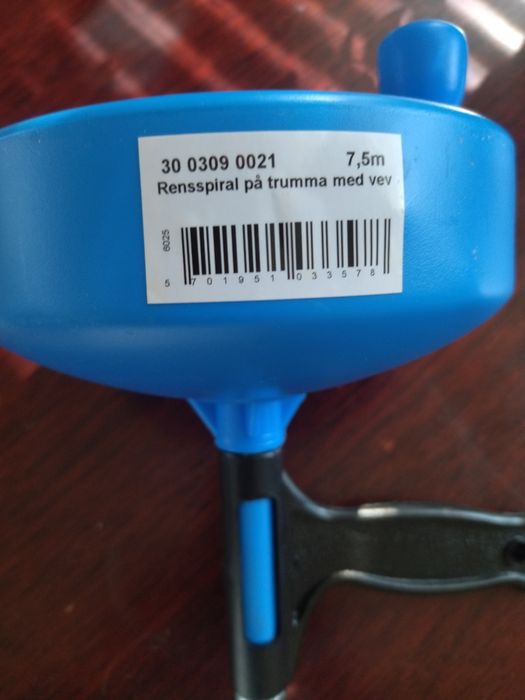 Бур для чистки труб