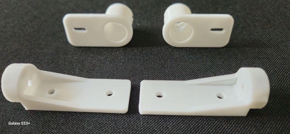 Zawias zamrazalnika Dometuc Electrolux komplet