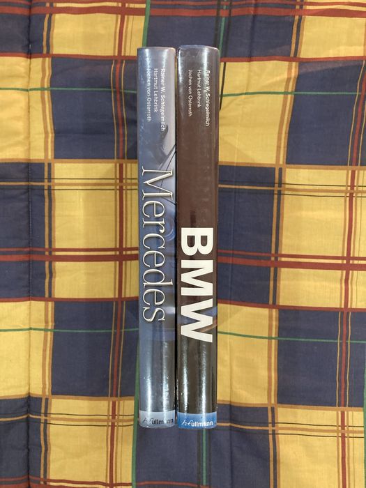 2 Livros ilustrados (Mercedes e BMW)