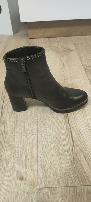 Skórzane buty, botki Big Star rozm 37