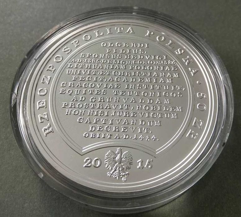 Skarby Stanisława Augusta - 50 zł Władysław Jagiełło