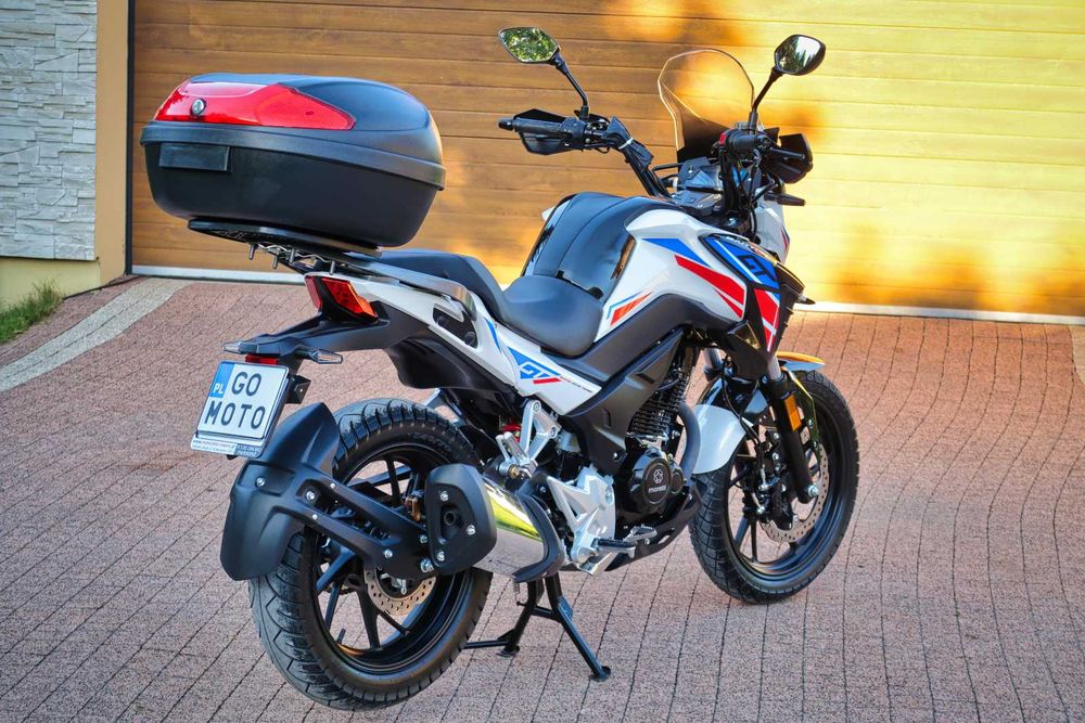 Barton GT 125 – Jak nowy | tylko 900 km | Duży kufer | LED | Transport Cała PL