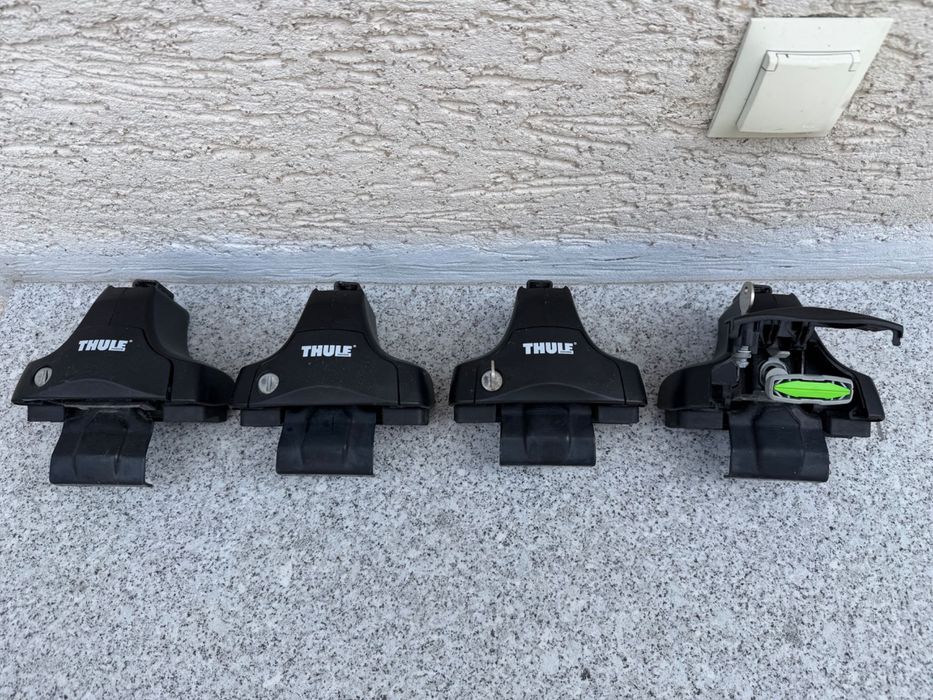 Belki dachowe Thule WingBar 961 118 cm + stopy Rapid System