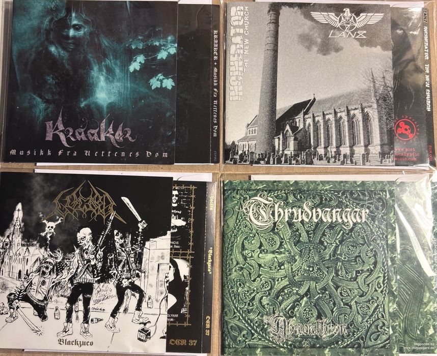 Розпродаж фірмових CD black, death, doom, thrash, industrial по 100грн (частина 3)