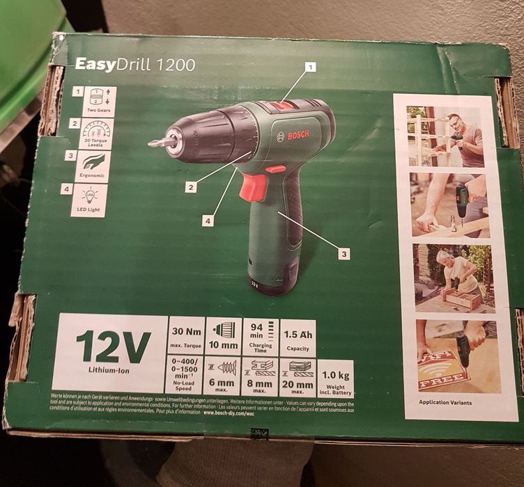 Wkrętarka BOSCH EasyDrill 1200 12V