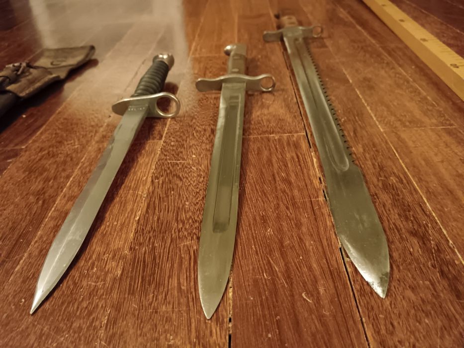 Facas suíças antigas