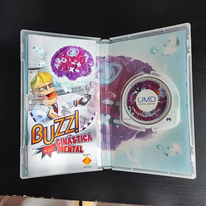 Jogo PSP Buzz Ginástica Mental  - PlayStation Portable