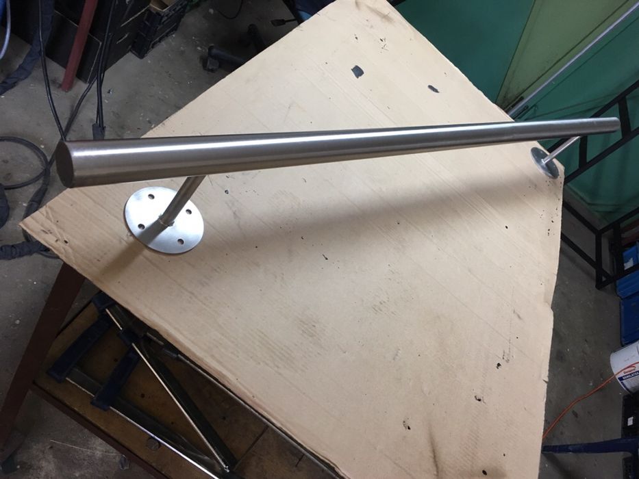 Poręcz nierdzewna szlifowana