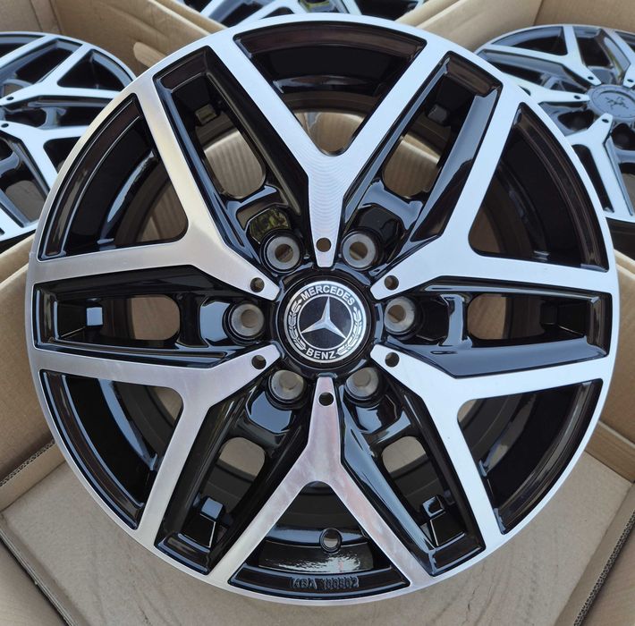 Felgi 16" 6x130 Mercedes Sprinter VW Crafter Nowe Wzmacniane BUS | #KTC1B