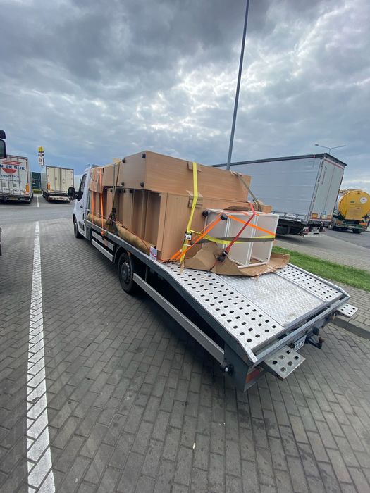 PRYWATNIE usługi transportu, holowania Wynajem auto lawety z kierowcą
