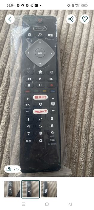 Pilot do tv Philips