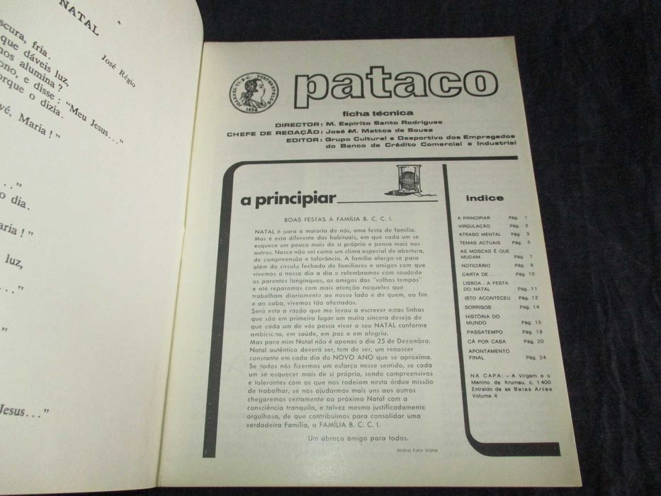 Livros Pataco Boletim Mensal Grupo Cultural
