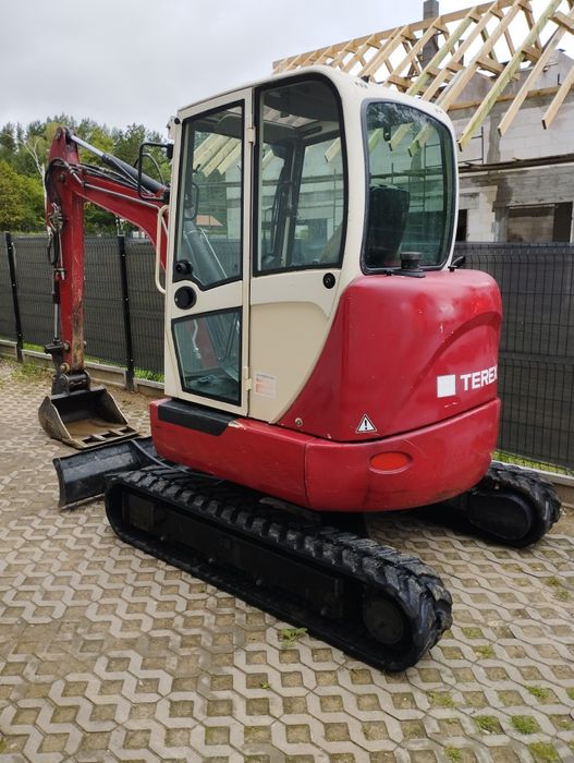 Koparka Terex TC37 3,5T minikoparka - łyżka skarpowa hydrauliczna