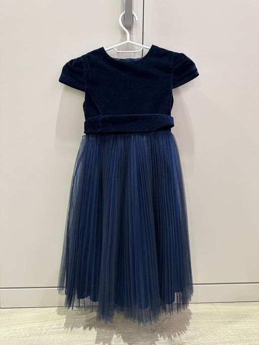 Платье нарядное Jacadi жакади рост 128 маломерит