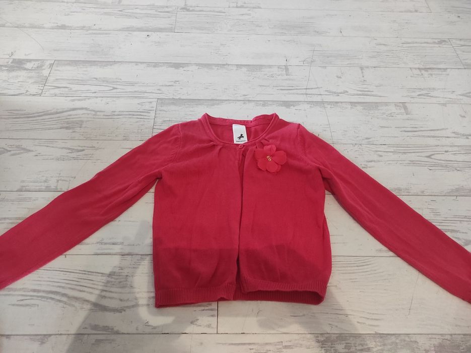 Sweterek czerwony 116