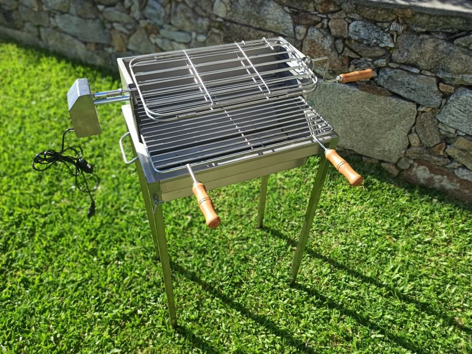 Churrasqueira aço inox
