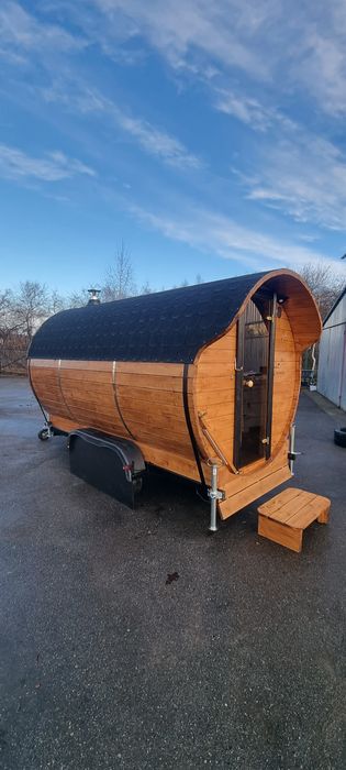 Sauna Mobilna NOWA  380cm.  1200DMC PRODUCENT