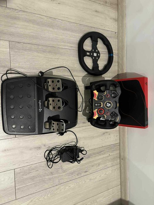 Kierownica PlayStation Logitech G29 driving force + nakładka formuła 1