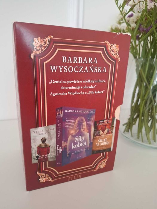 3 x Barbara Wysoczańska:Narzeczona nazisty; Siła kobiet; Świat na nowo