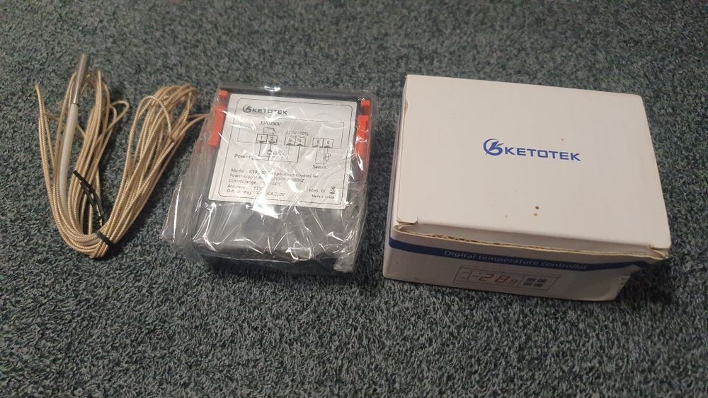 KETOTEK KT8230 Regulator temperatury  -30⁰C ~300⁰C  30A  230V NOWY !
