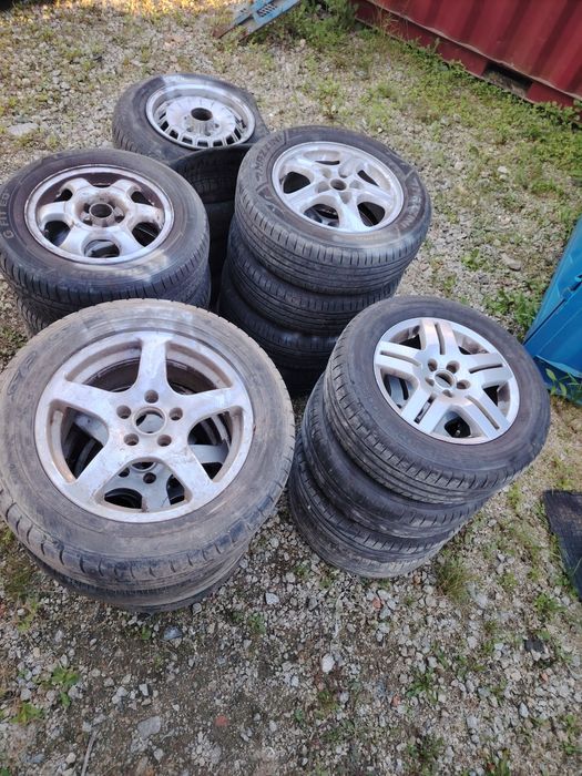 Alufelgi z oponami 14" 15" 16" Alu złom 5x100 5x112