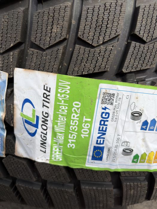 315/35-275/40 R20 Linglong Green-Max Winter Ice. Шины зимние разноширокие новые  26 год!