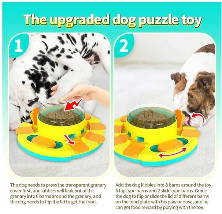 Dystrybutor karmy, interaktywna zabawka dla psa, trerning IQ CarOZEN