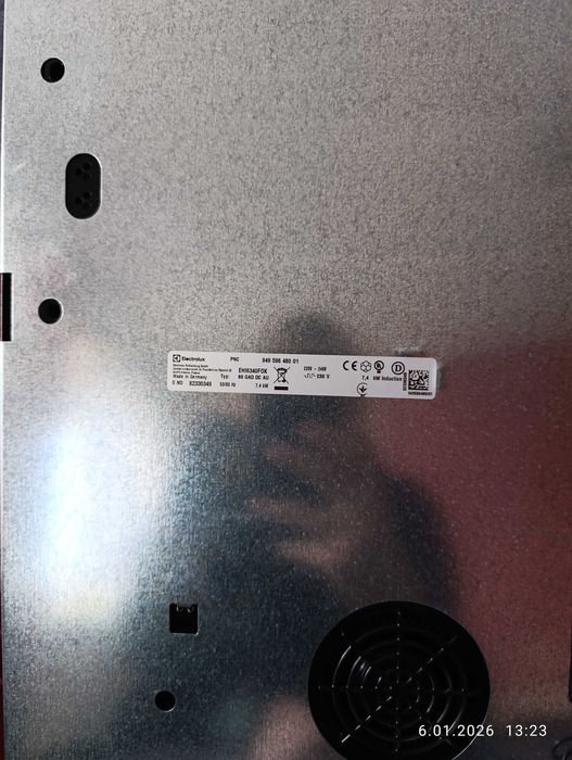 Płyta indukcyjna Electrolux ehi6340fok