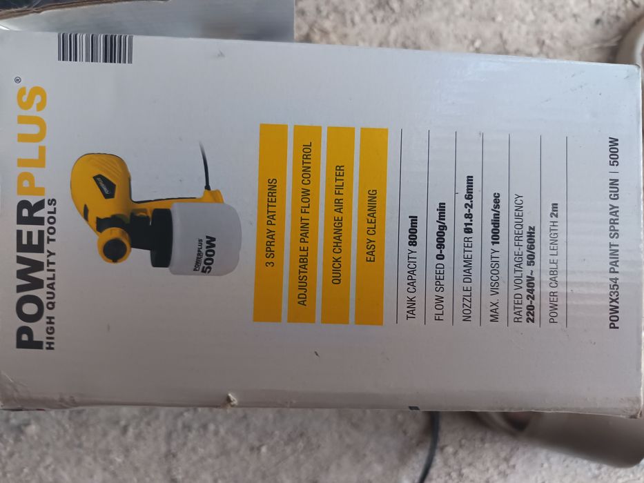 Máquina de pintura nova  (power plus 500w)