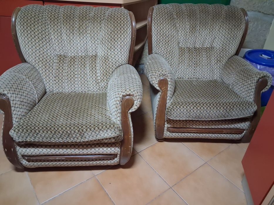 Sofas  em bom estado