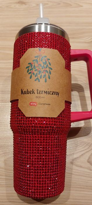 Kubek termiczny Eloy czerwony