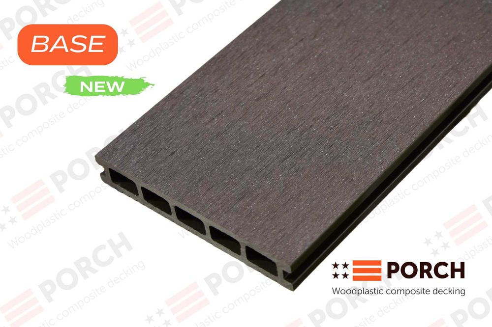 Porch Base композитна дошка. ДПК, декінг!