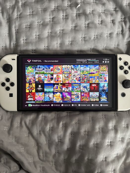 Nintendo switch oled debloqueada