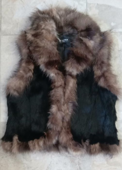 Жилетка з натуральго хутра
